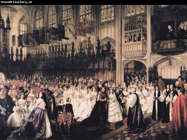 William Powell  Frith The Marriage of The Prince of Wales (mk25)